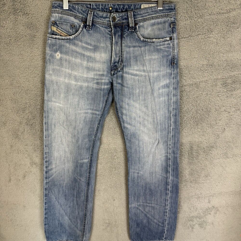 Diesel‎ Men's Relaxed Jeans - Light Blue